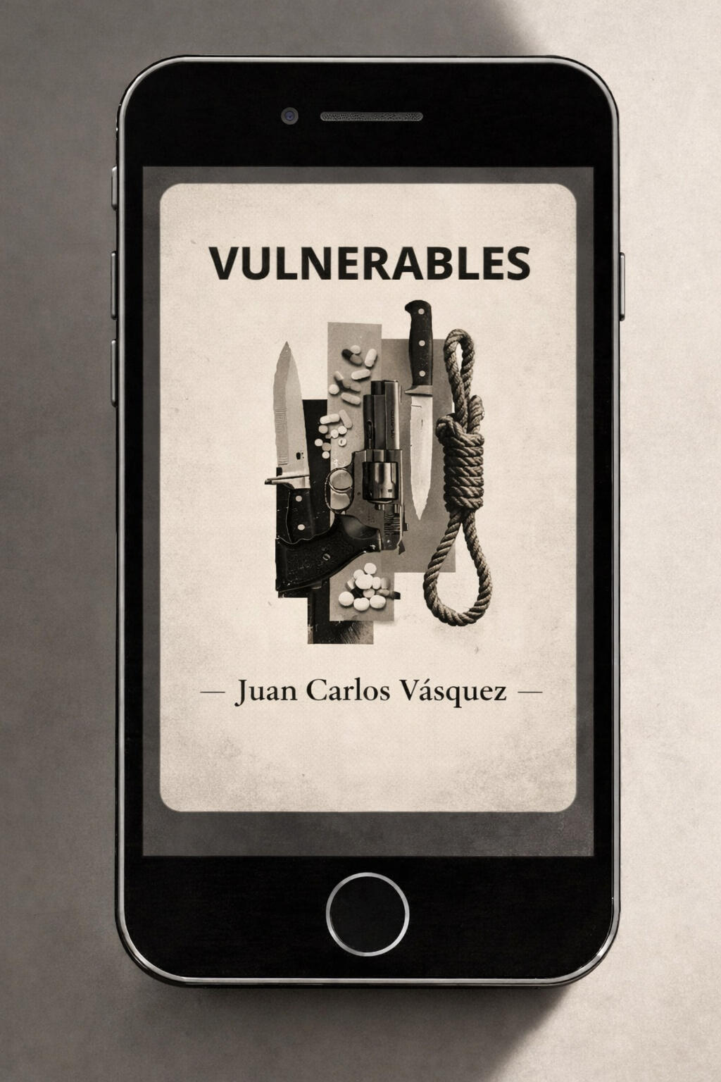 "Portada del libro Vulnerables de Juan Carlos Vásquez. Crónica y relato sobre la violencia, el alcohol y la supervivencia en los submundos de Nueva York y San Francisco. Realismo sucio y narrativa iconoclasta."